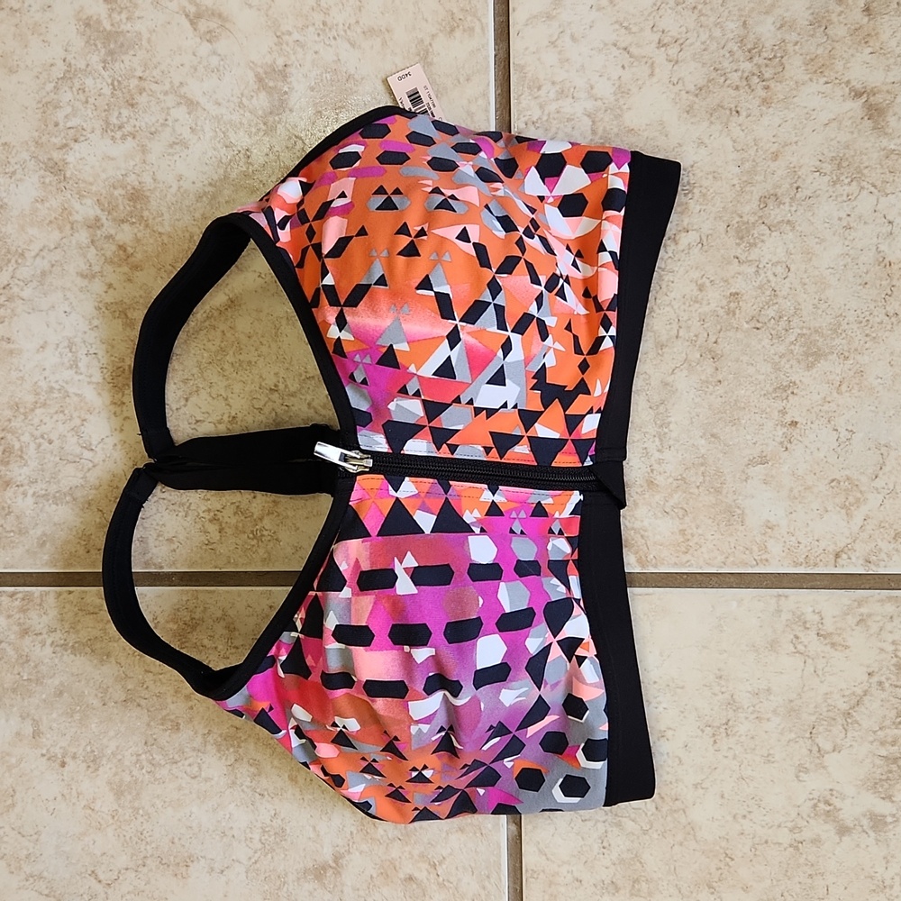 NWT Victoria's Secret Knockout Double Front-Closure Sport Bra Size 34DD